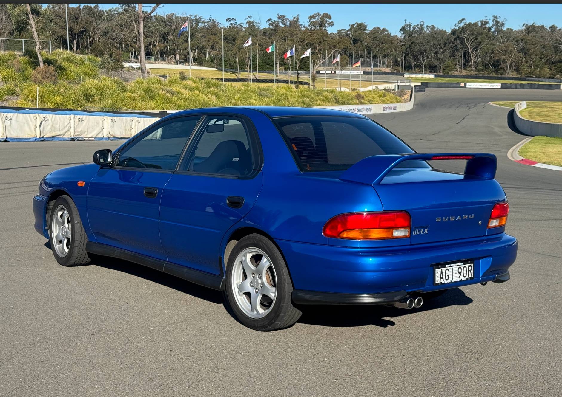 1999 WRX rear 